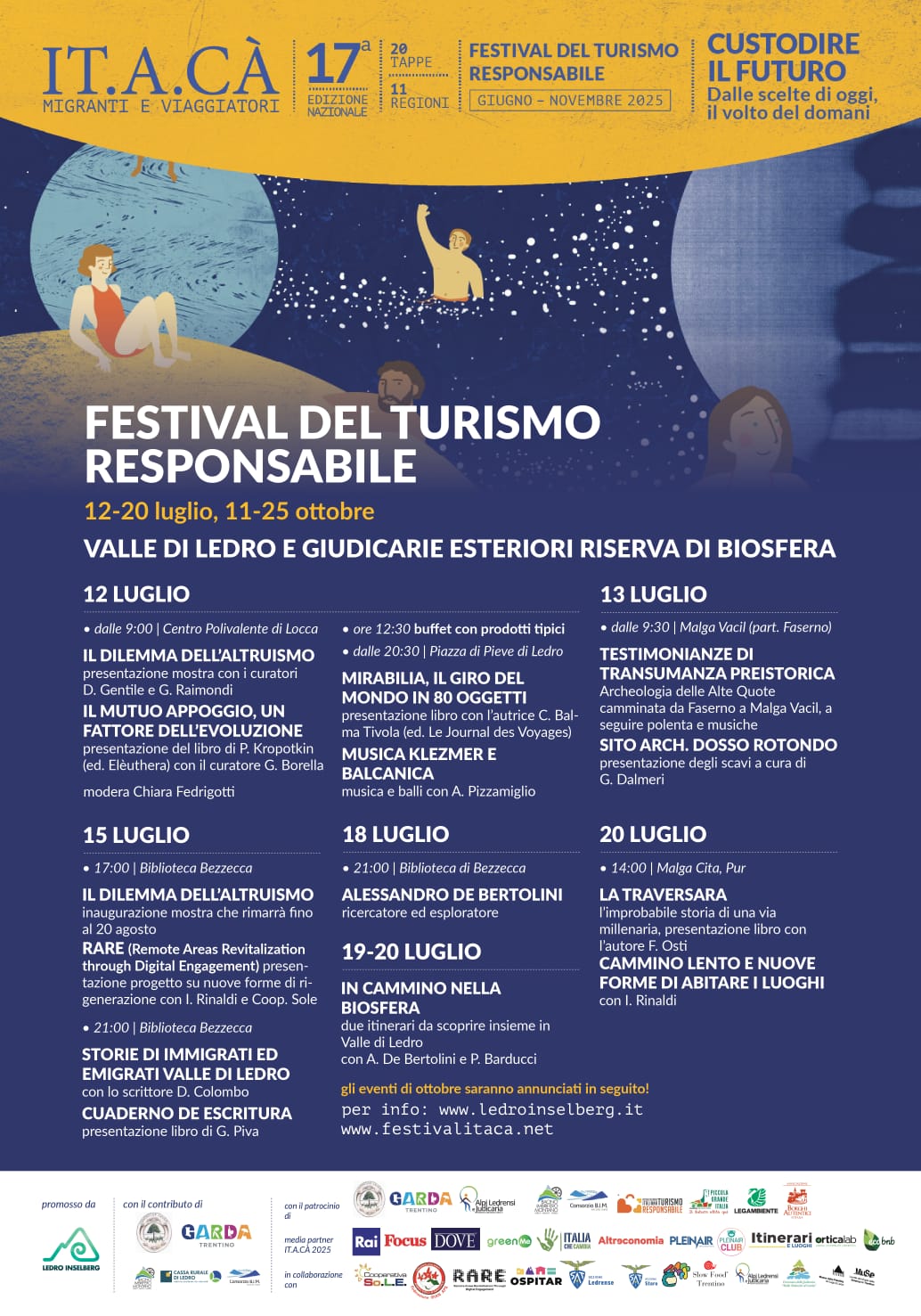 ITACA - Festival del turismo sostenibile a Ledro
