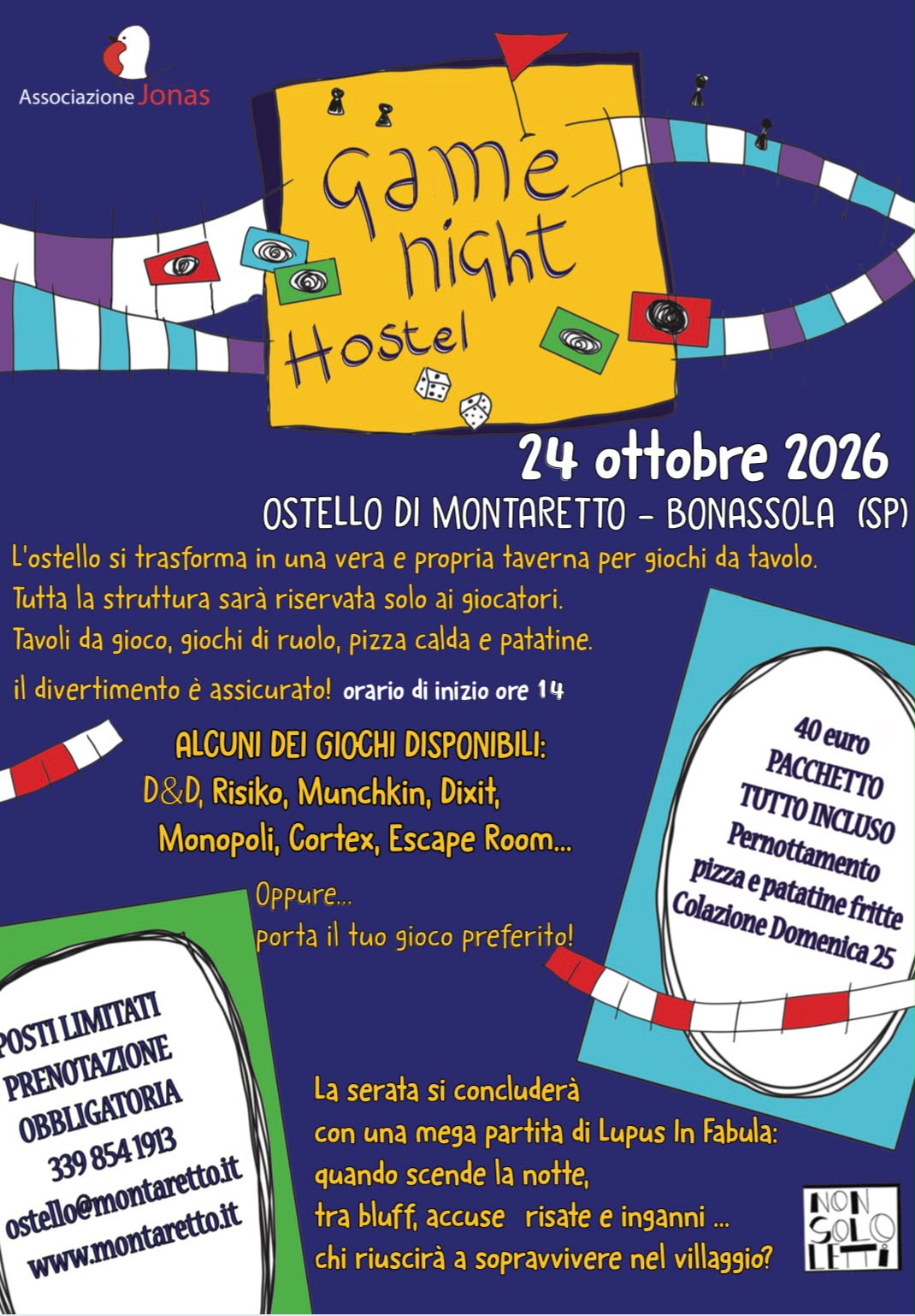 GAME NIGHT HOSTEL
