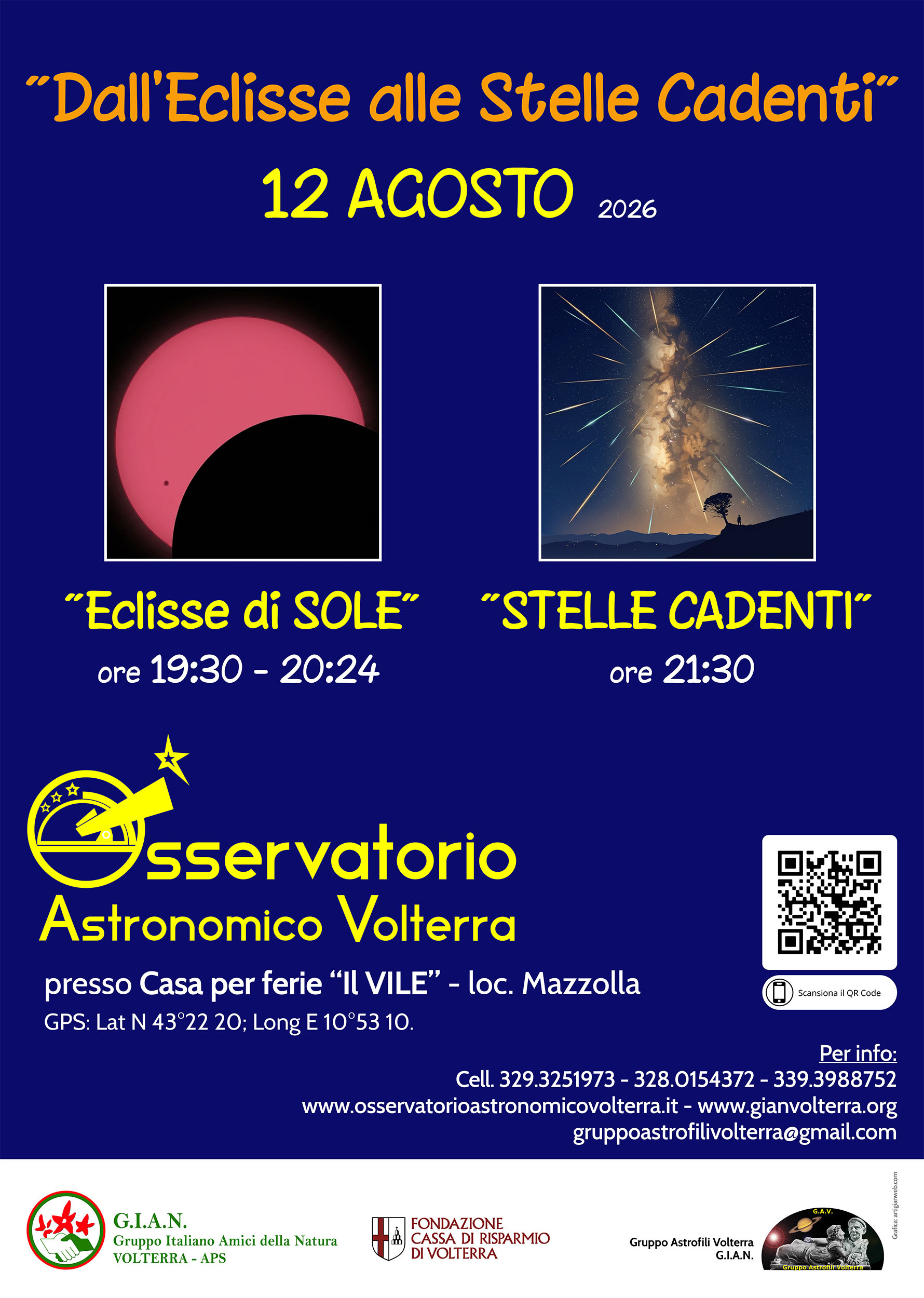 Dall'Eclisse alle Stelle Cadenti